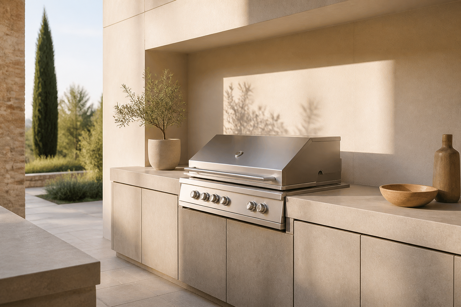 De beste inbouwbarbecue voor een complete buitenkeuken