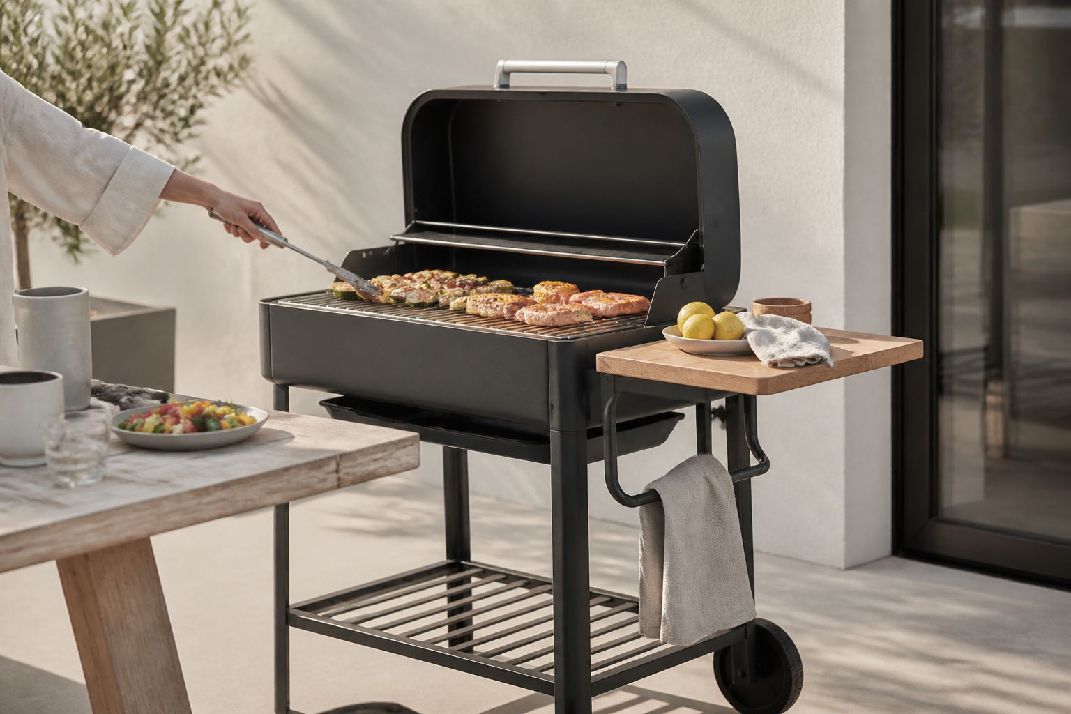 Welke barbecue is het veiligst voor gezinnen met jonge kinderen?